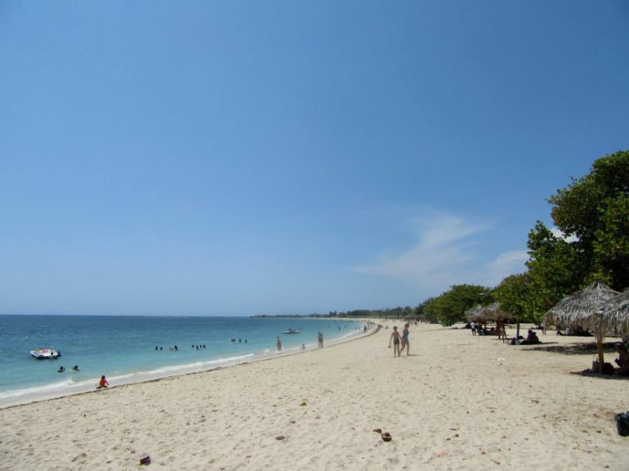 A Cuban beach