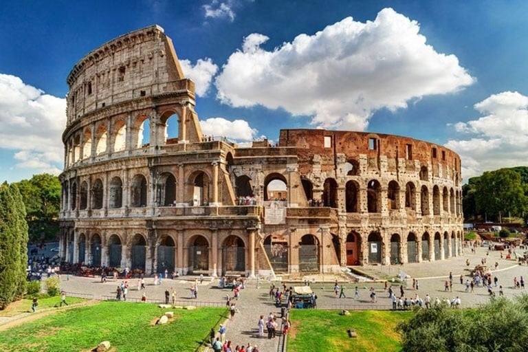 The Colosseum in the Rome